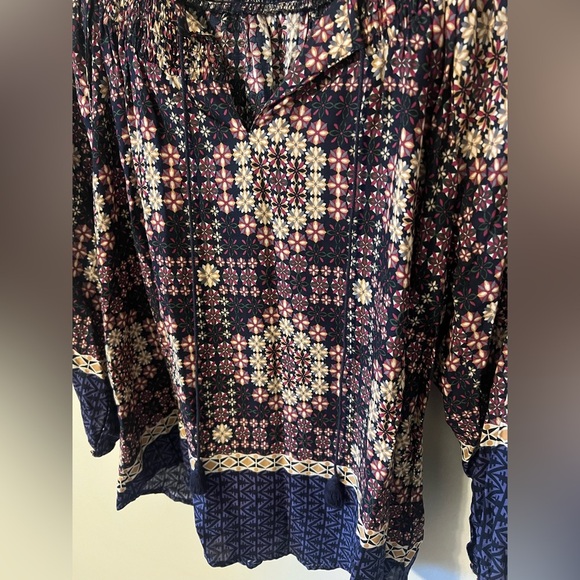 Anthropologie Thylo Kay Embroidered Blouse Small - Picture 7 of 11